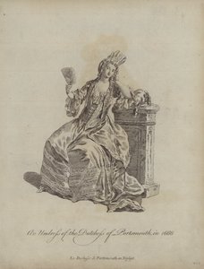 Déshabillé de la duchesse de Portsmouth en 1666 - English School